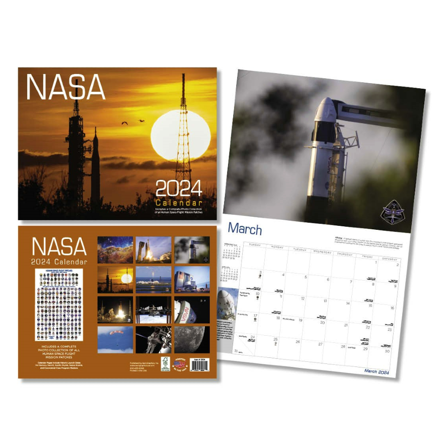 2024 NASA Calendar