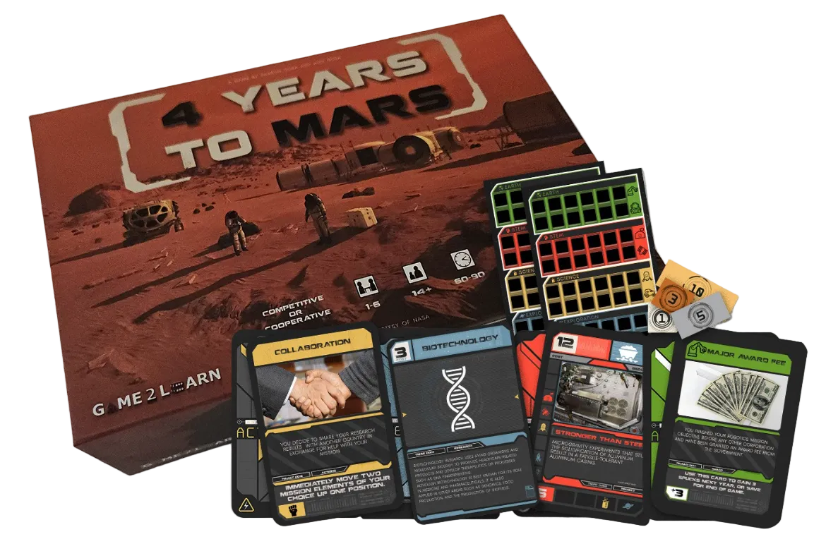 4 Years to Mars Game