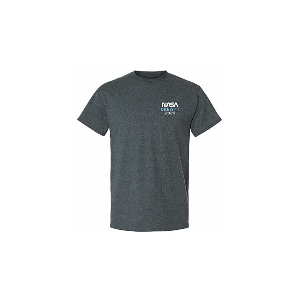 nouw. tシャツ \"Space orbit\" Black 2025 S/S Space orbit