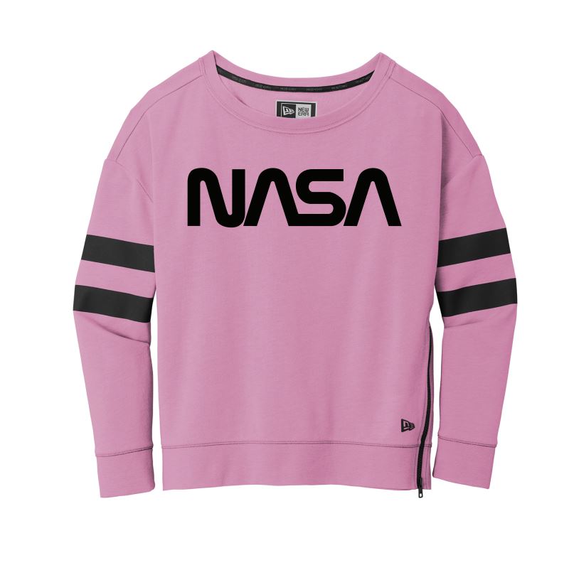 Ladies New Era NASA Worm Crewneck