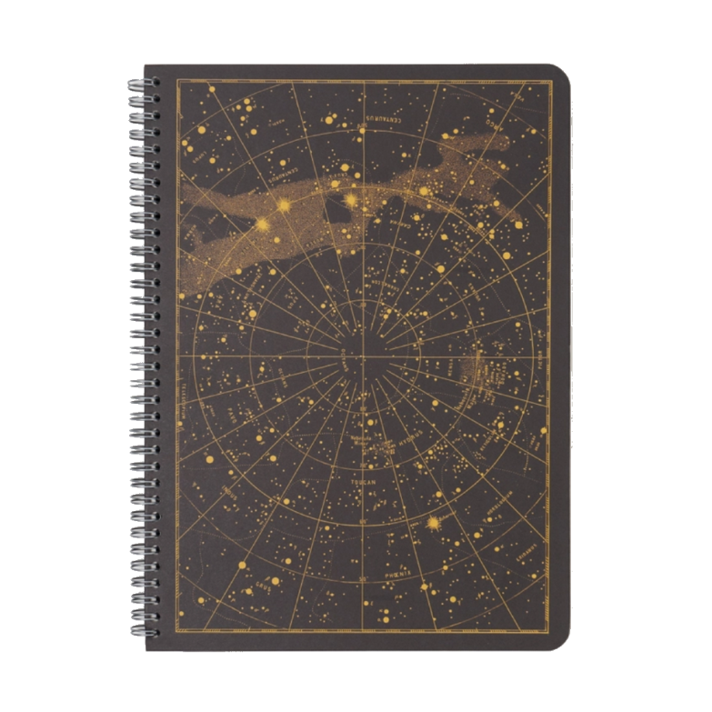 The Night Sky Spiral Notebook