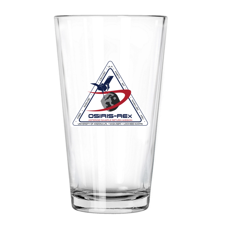 Osiris REx Pint Glass