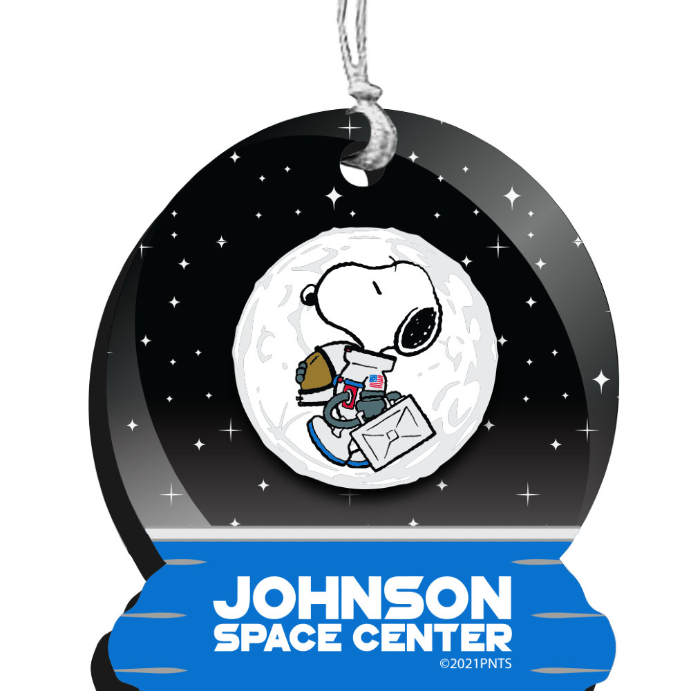 Snoopy Moon Ornament