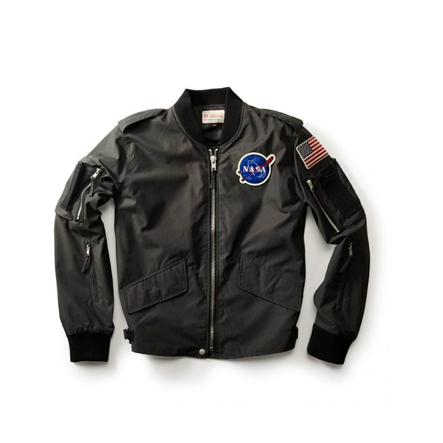 NASA Charcoal Flight Jacket