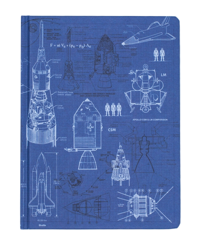 Rocketry Hardcover Notebook