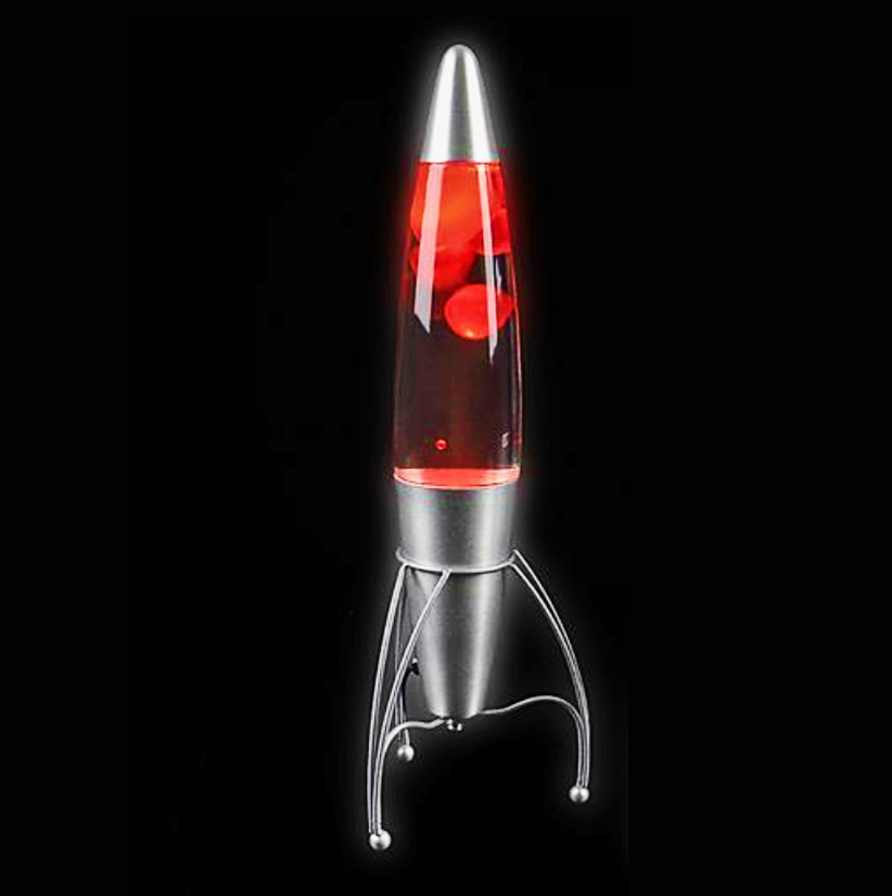Retro Rocket Lamp