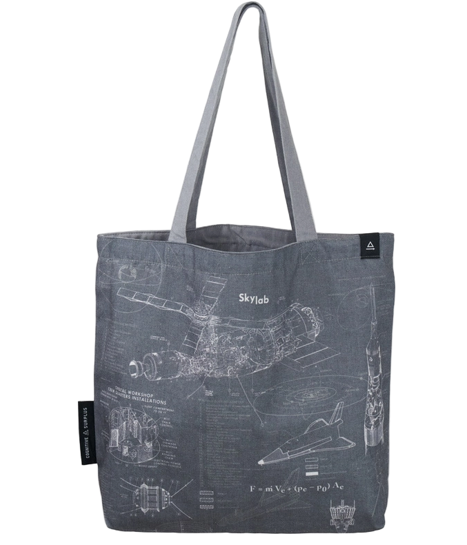 Rocket Technology Canvas Shoulder Tote