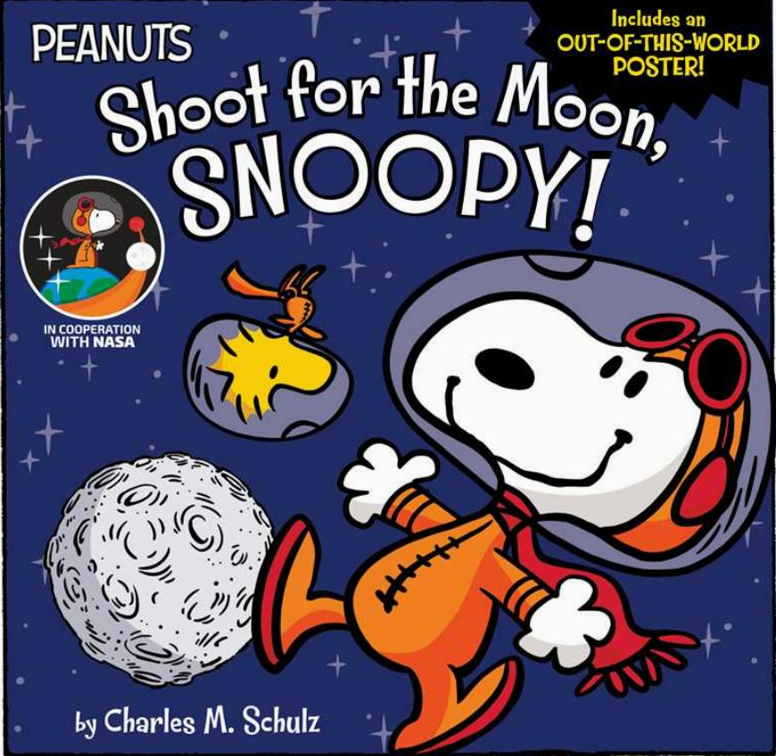 Snoopy Shoot for the Moon Book