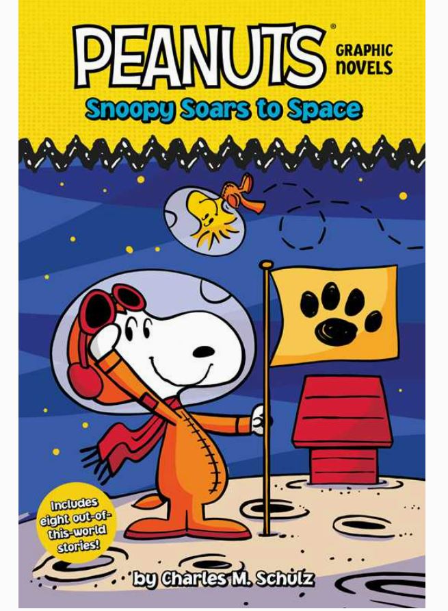 Snoopy Soars to Space Book