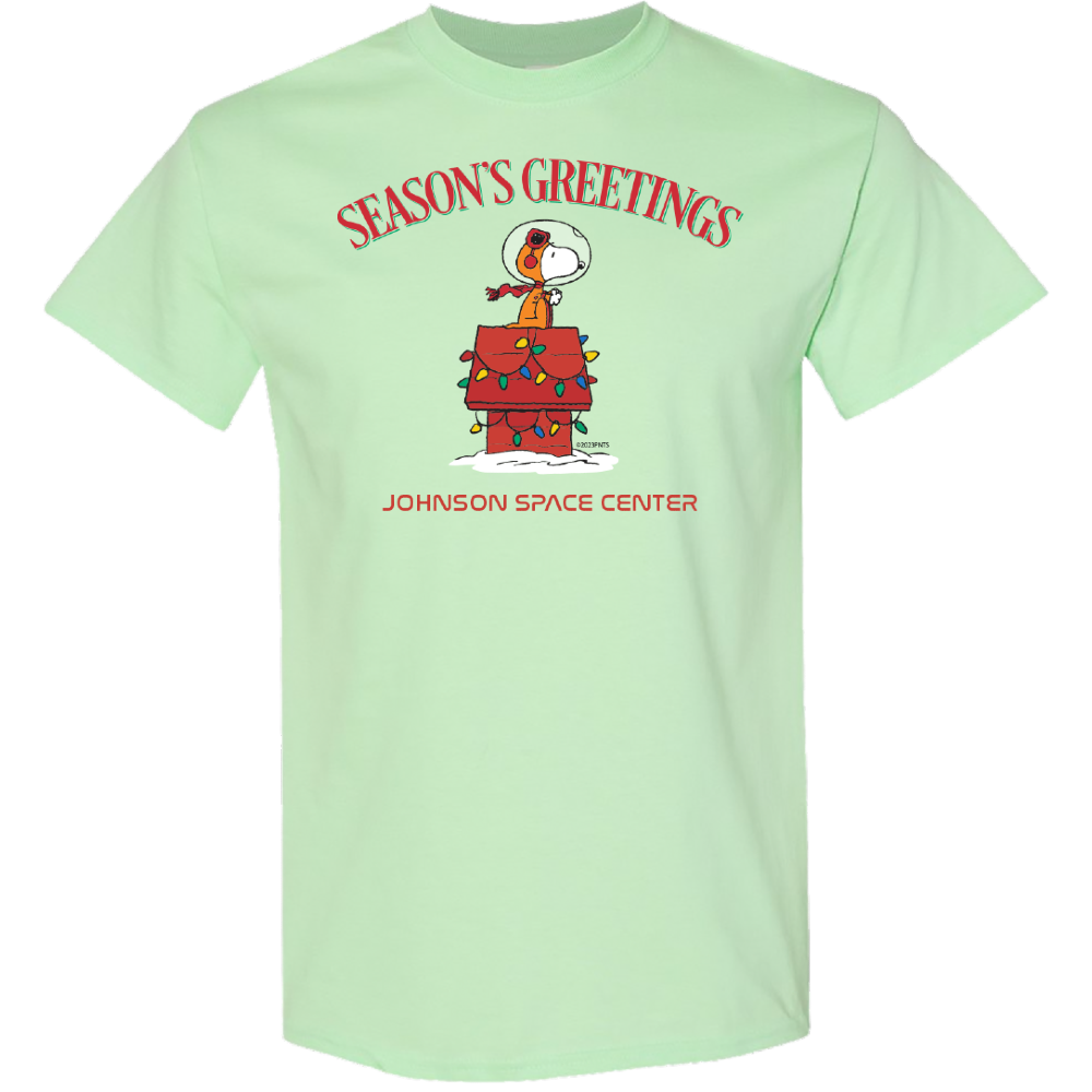 Snoopy Seasons Greetings Unisex Tshirt