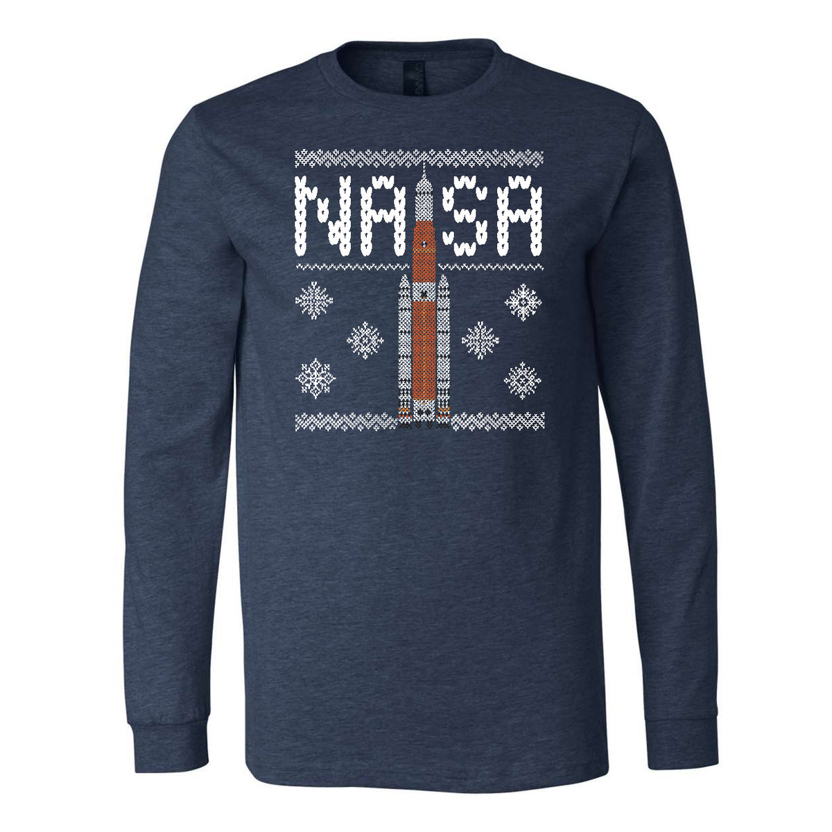NASA Rocket Sweater Long Sleeve T-shirt