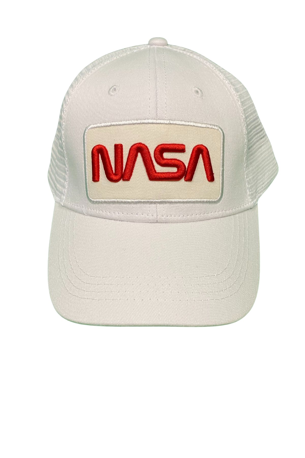 NASA Worm Trucker Cap