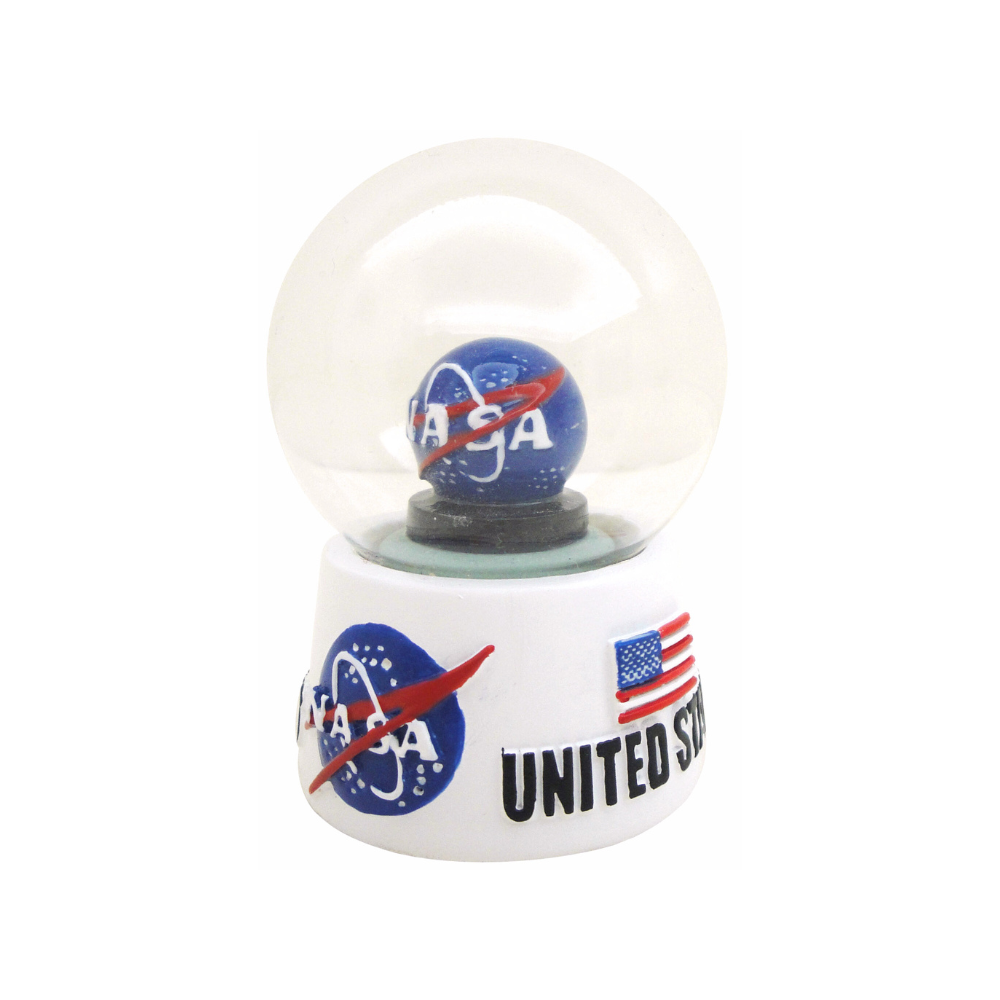 NASA Logo Snow Globe