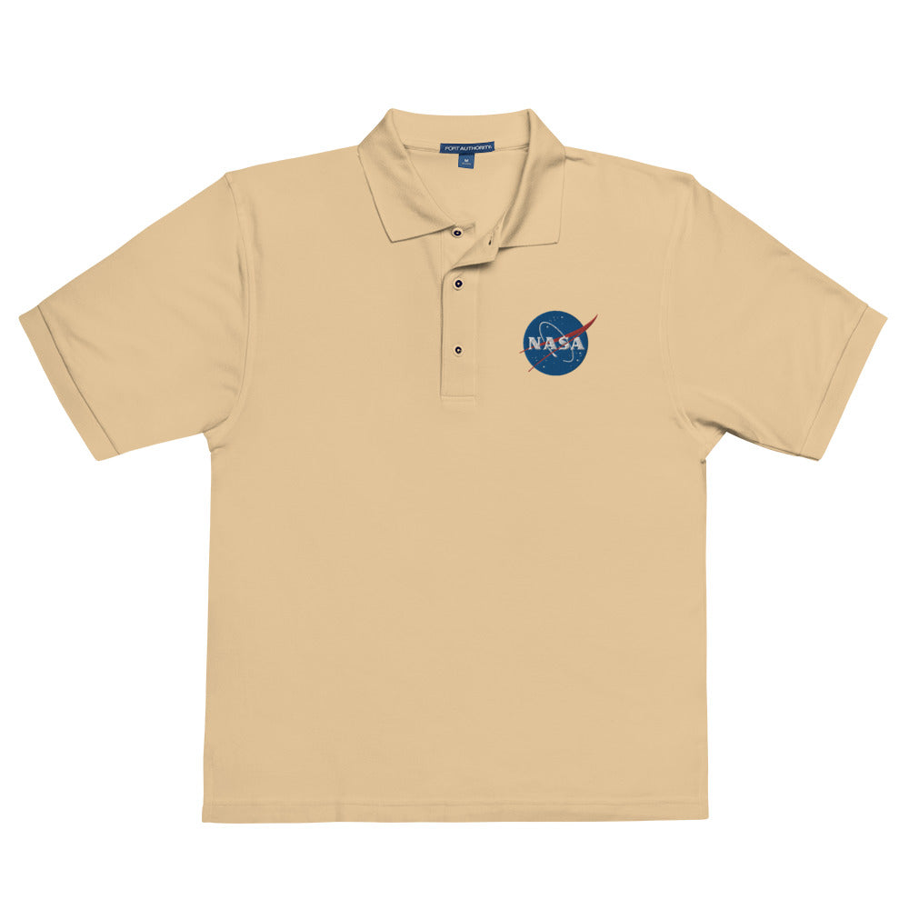 NASA Men's Premium Polo