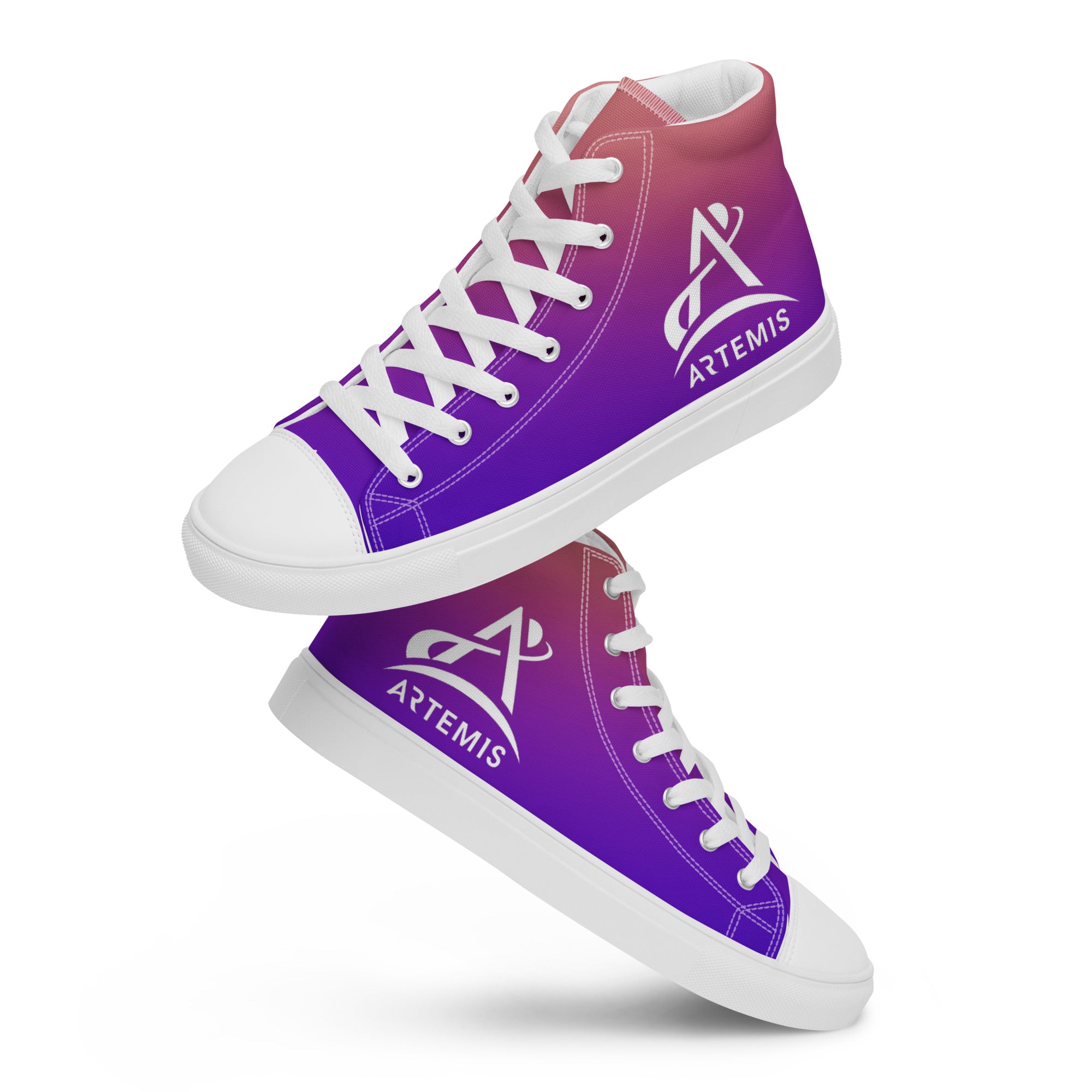 Artemis Women’s High Top Canvas Shoe