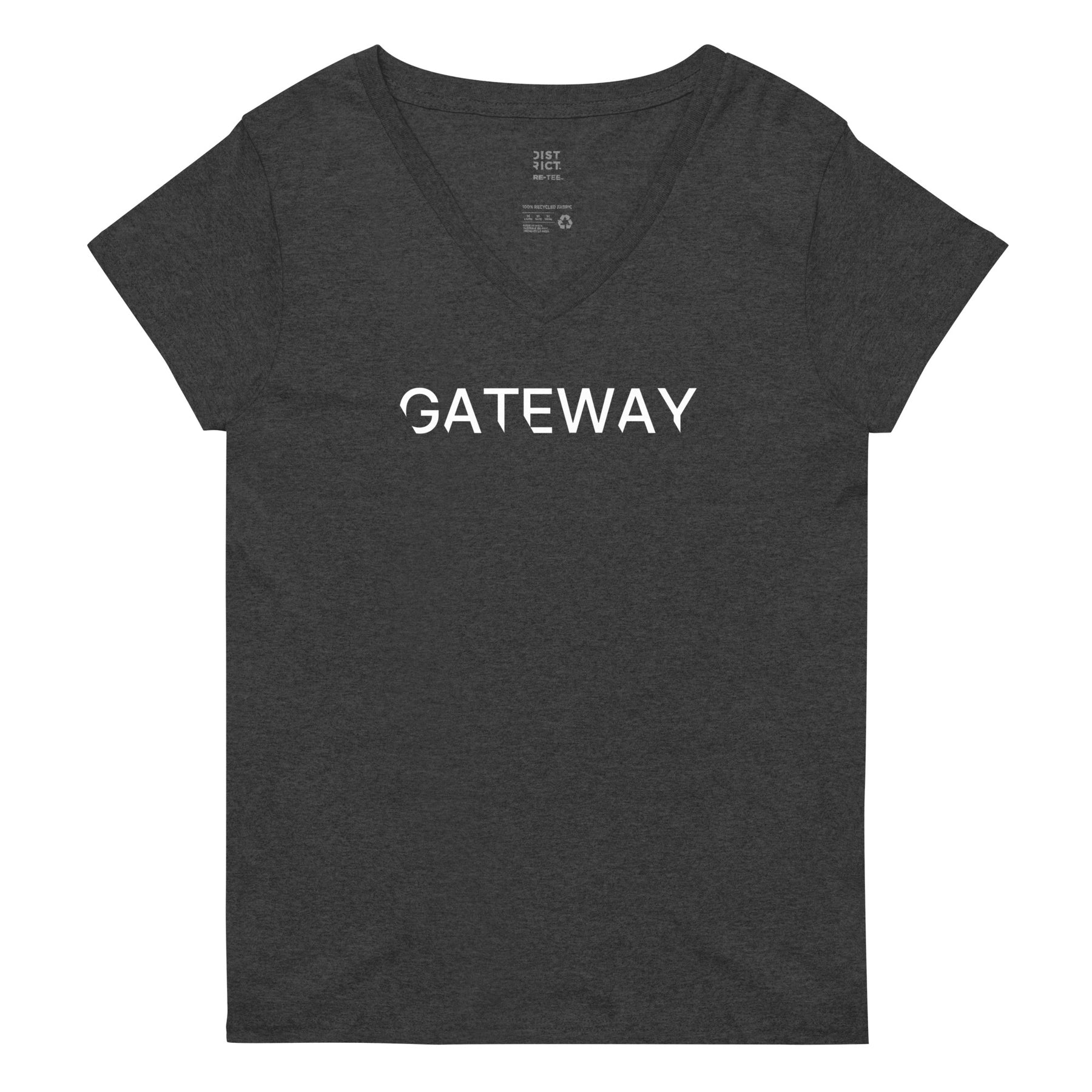 Gateway Women’s Recycled V-neck t-shirt