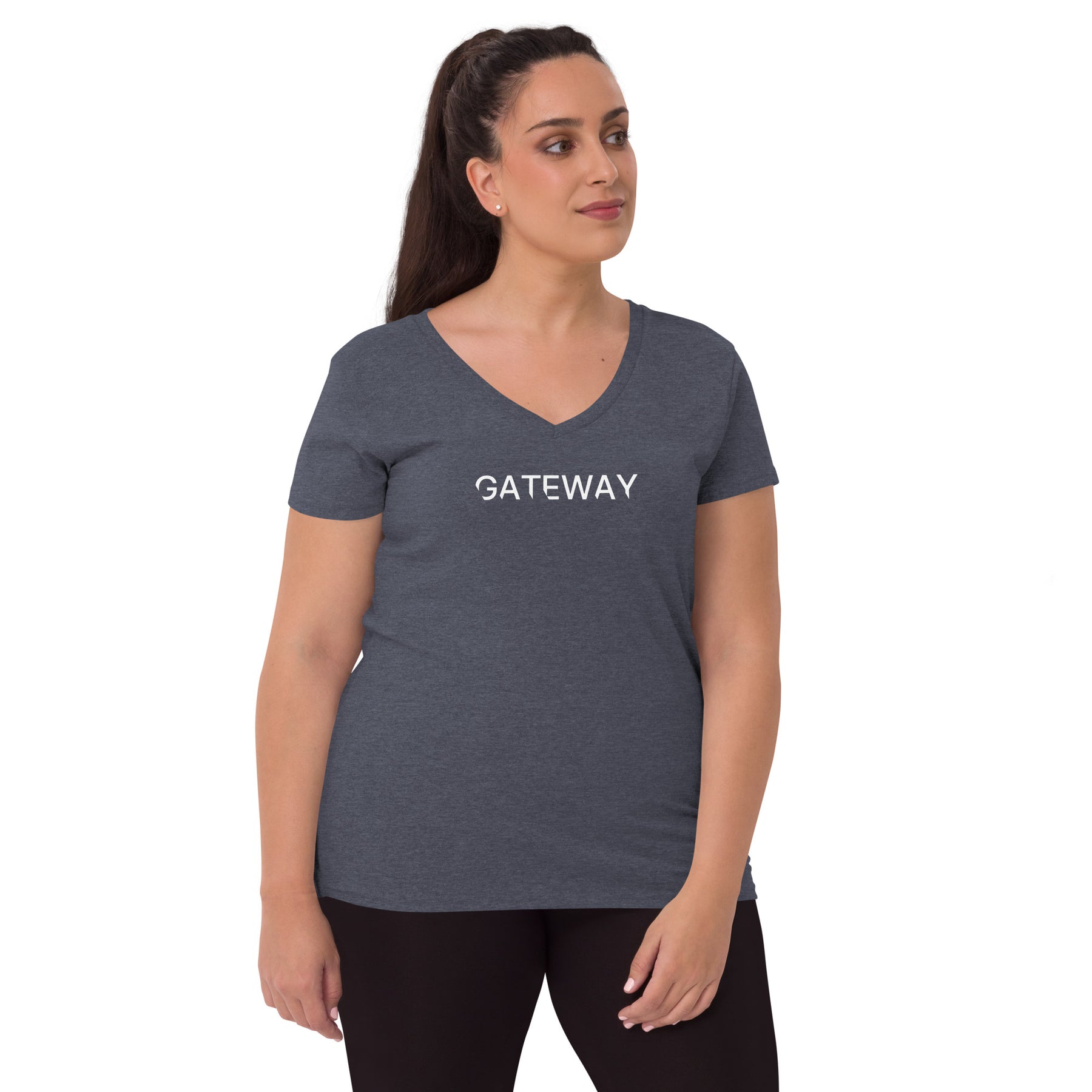 Gateway Women’s Recycled V-neck t-shirt