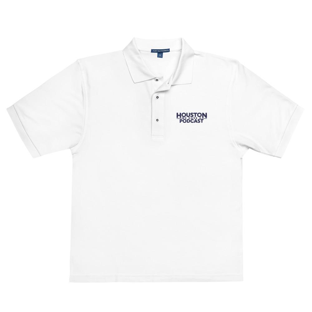 Houston We Have A Podcast Men's Premium Polo