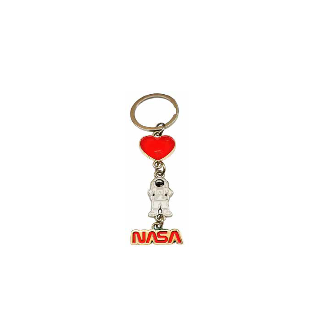 Heart NASA Keychains