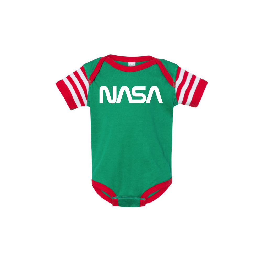 NASA Worm Logo Onesie