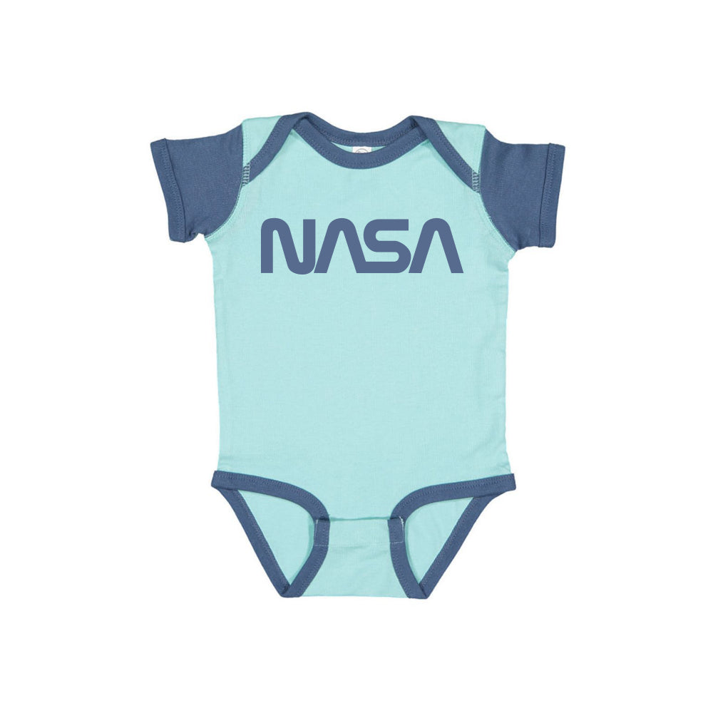 NASA Worm Logo Onesie