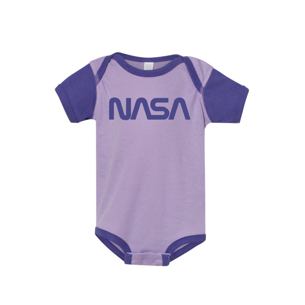 NASA Worm Logo Onesie
