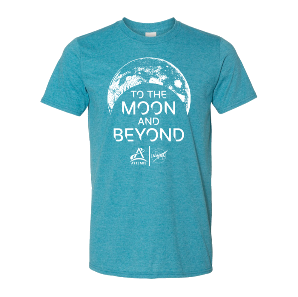 NASA Moon and Beyond tshirt