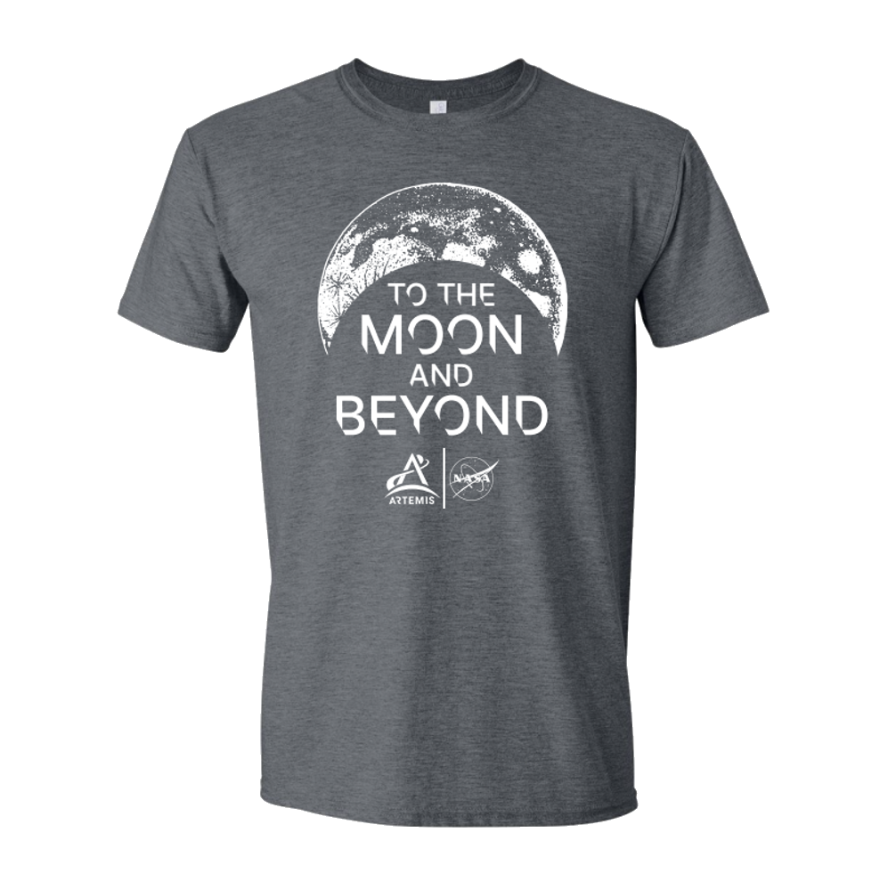 NASA Moon and Beyond tshirt