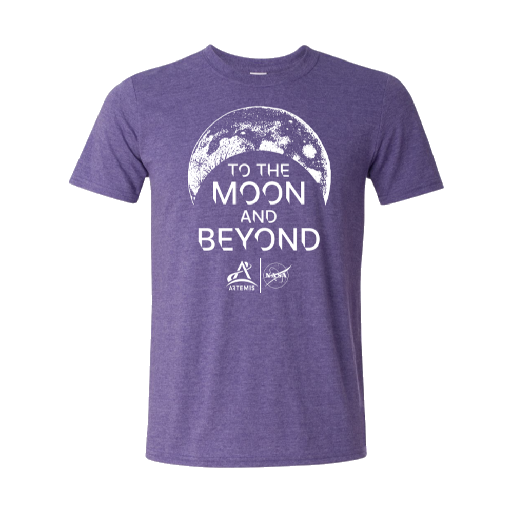 NASA Moon and Beyond tshirt