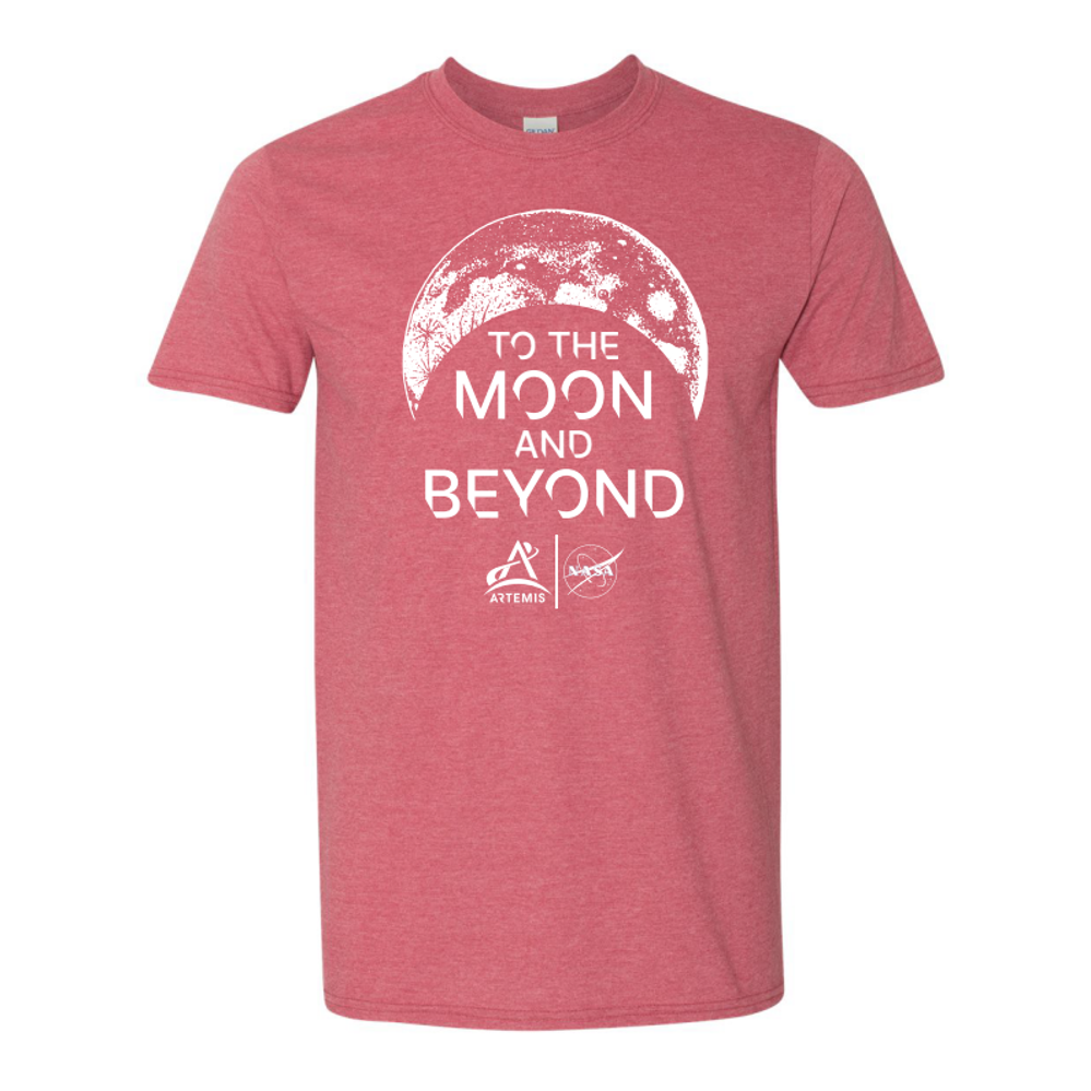 NASA Moon and Beyond tshirt