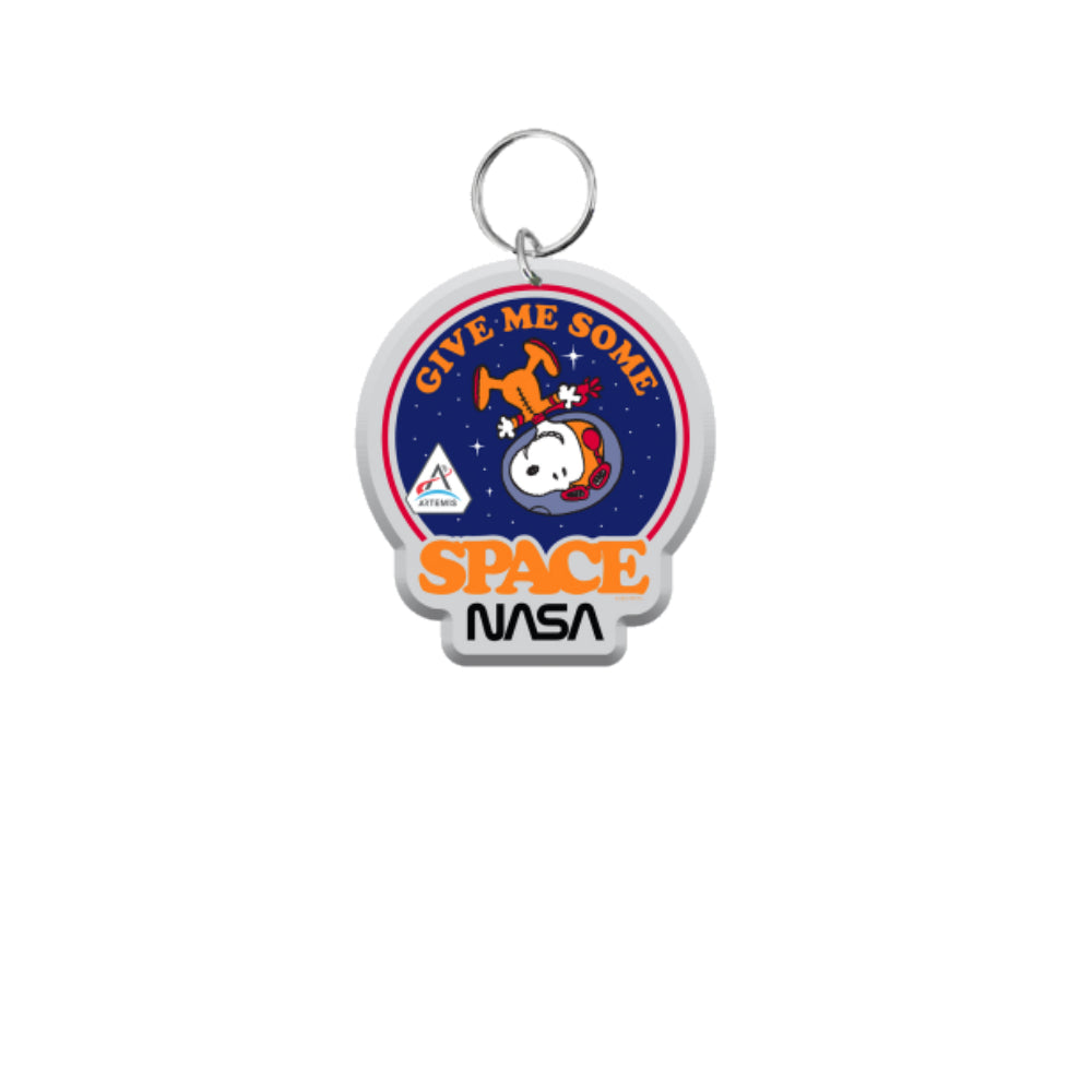 Snoopy Give Me Space Keychain