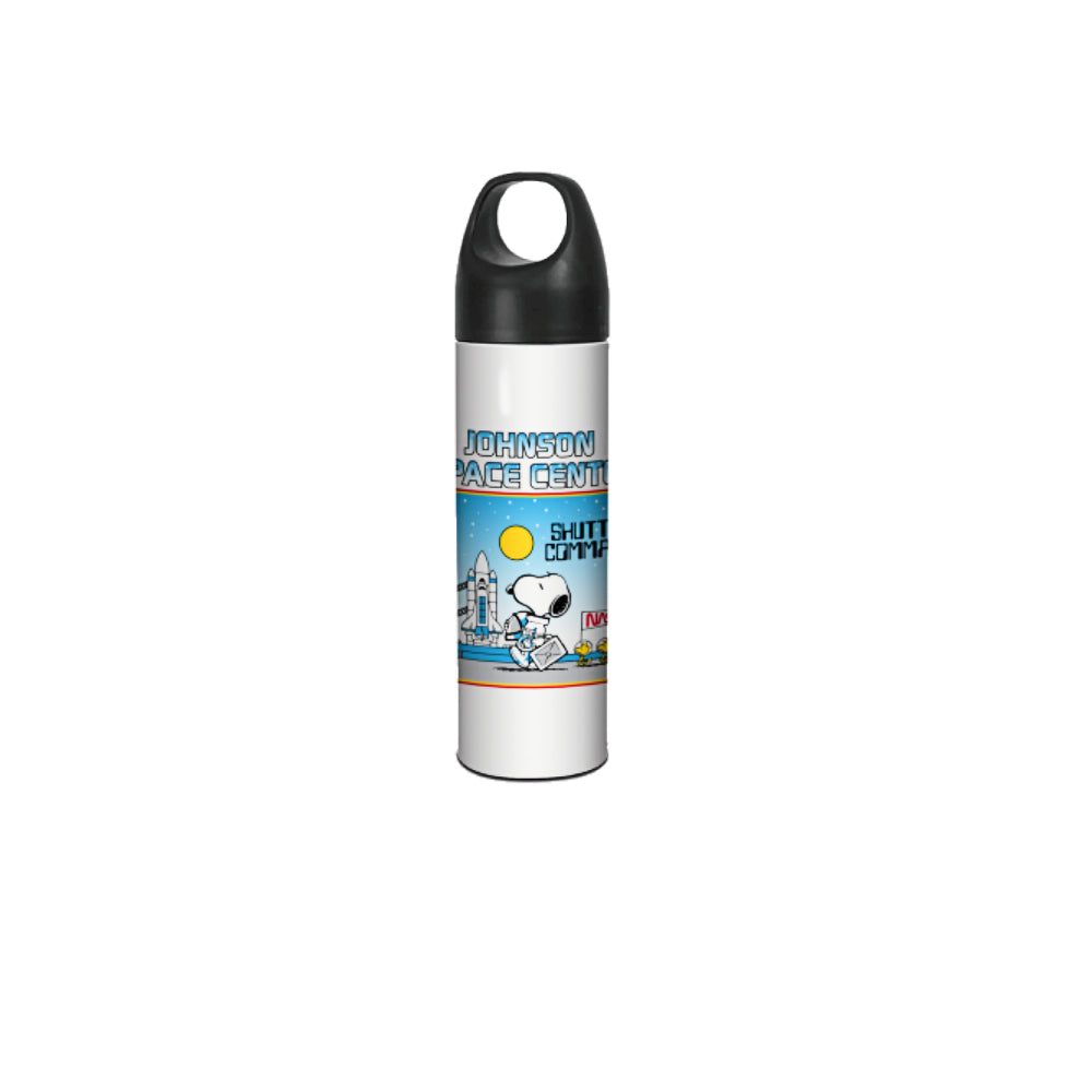 Snoopy Johnson Space Center Water Bottle