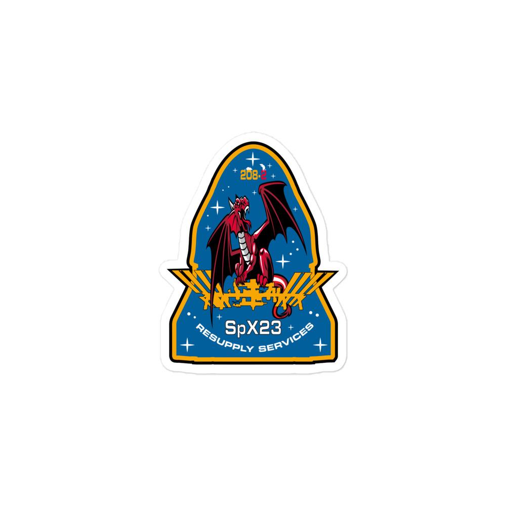 NASA's SpaceX CRS-23 Decal