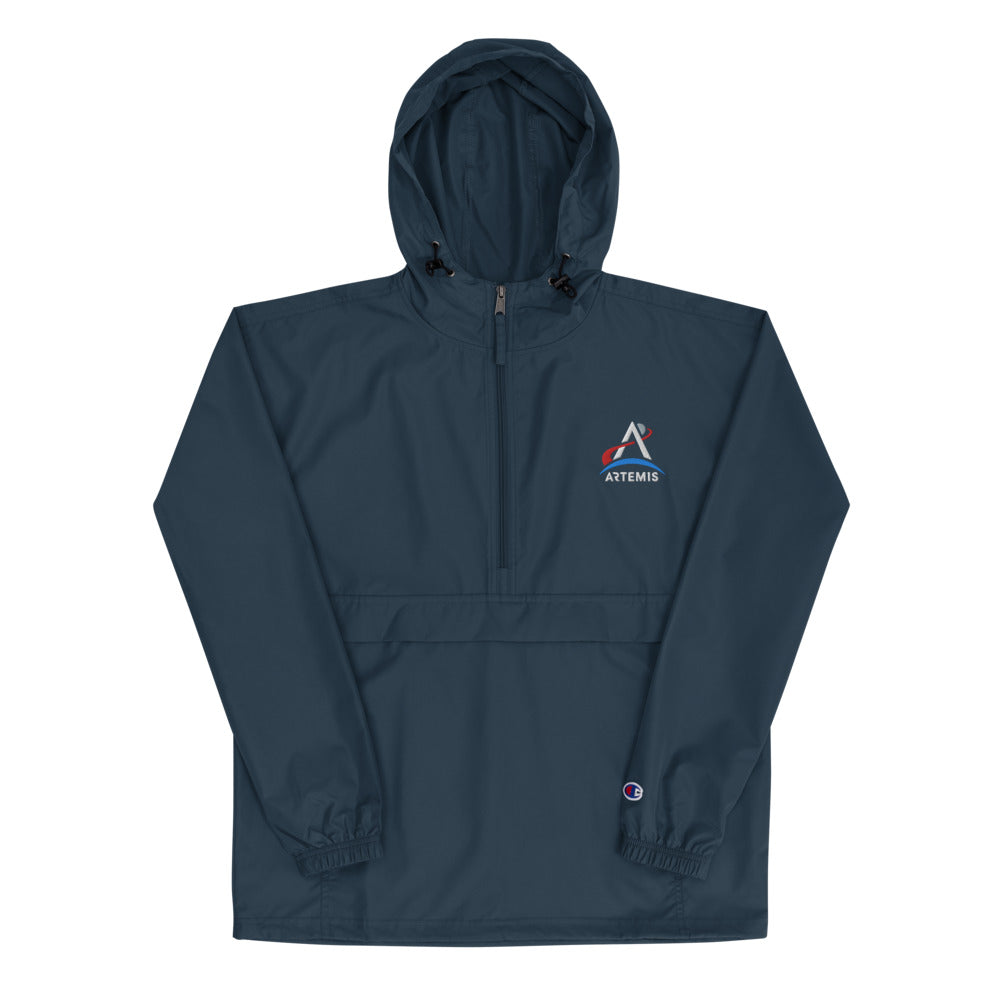 Artemis Embroidered Champion Packable Jacket