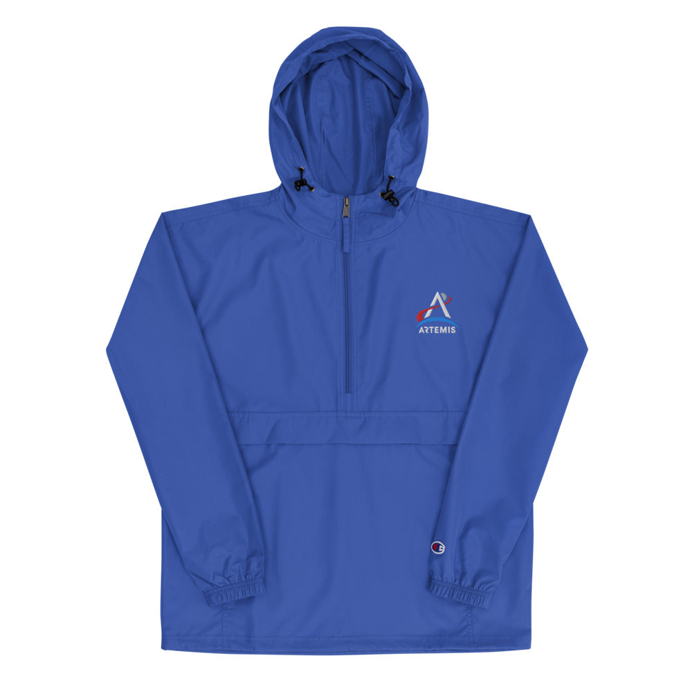 Artemis Embroidered Champion Packable Jacket