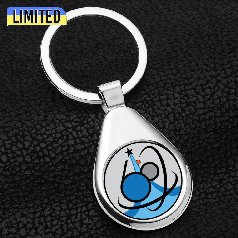 NASA JSC 60th Ann Keychain