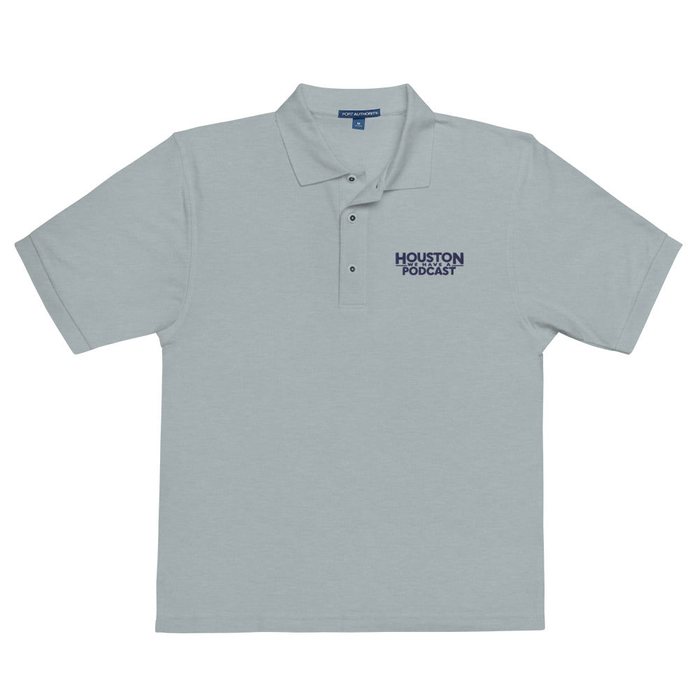 Houston We Have A Podcast Men's Premium Polo