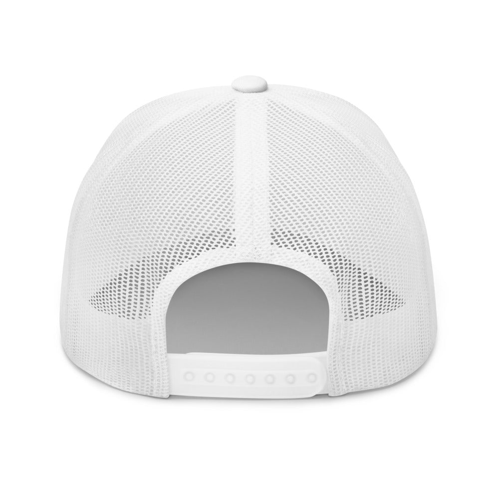 Houston We Have A Podcast Trucker Cap Navy Logo