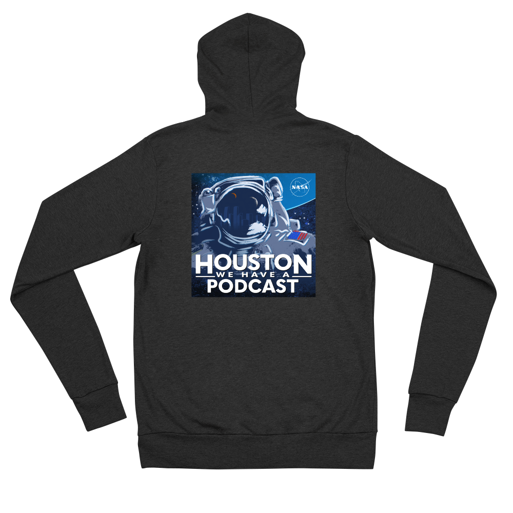 Houston We Have a Podcast Unisex Zip Hoodie