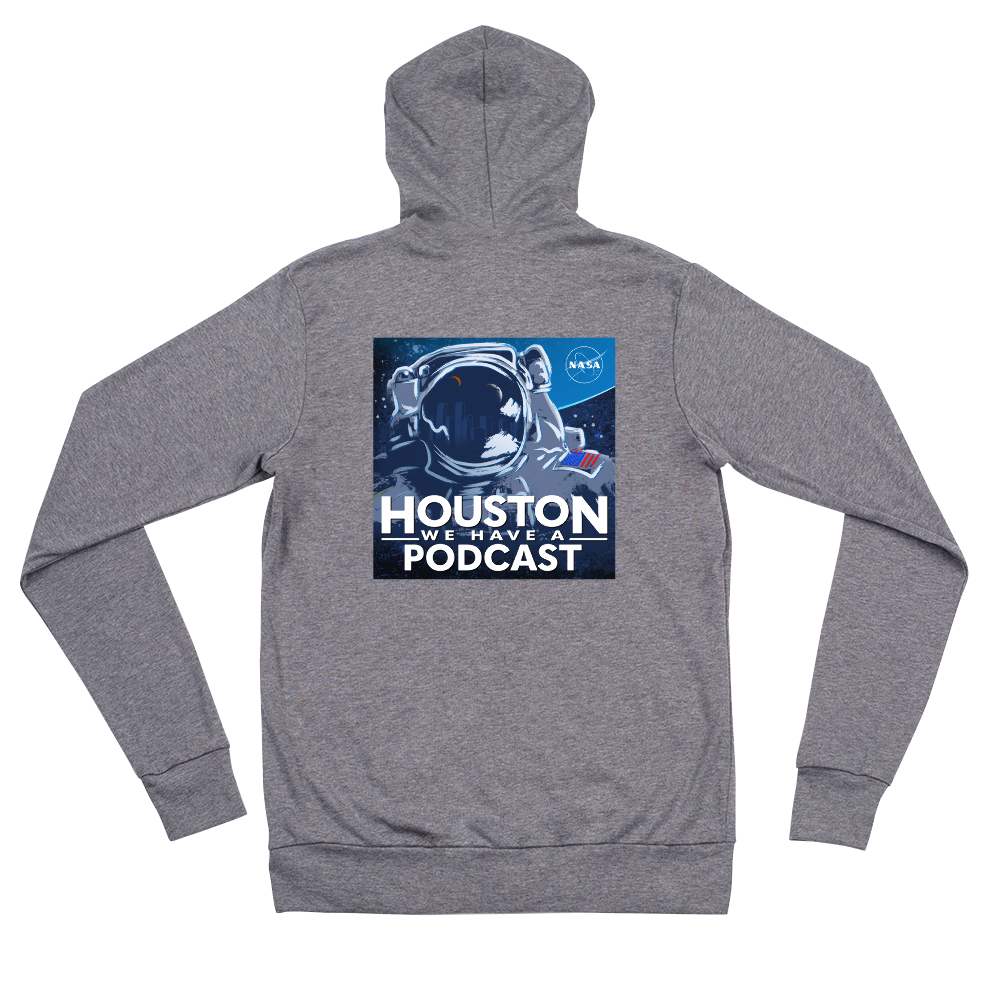 Houston We Have a Podcast Unisex Zip Hoodie
