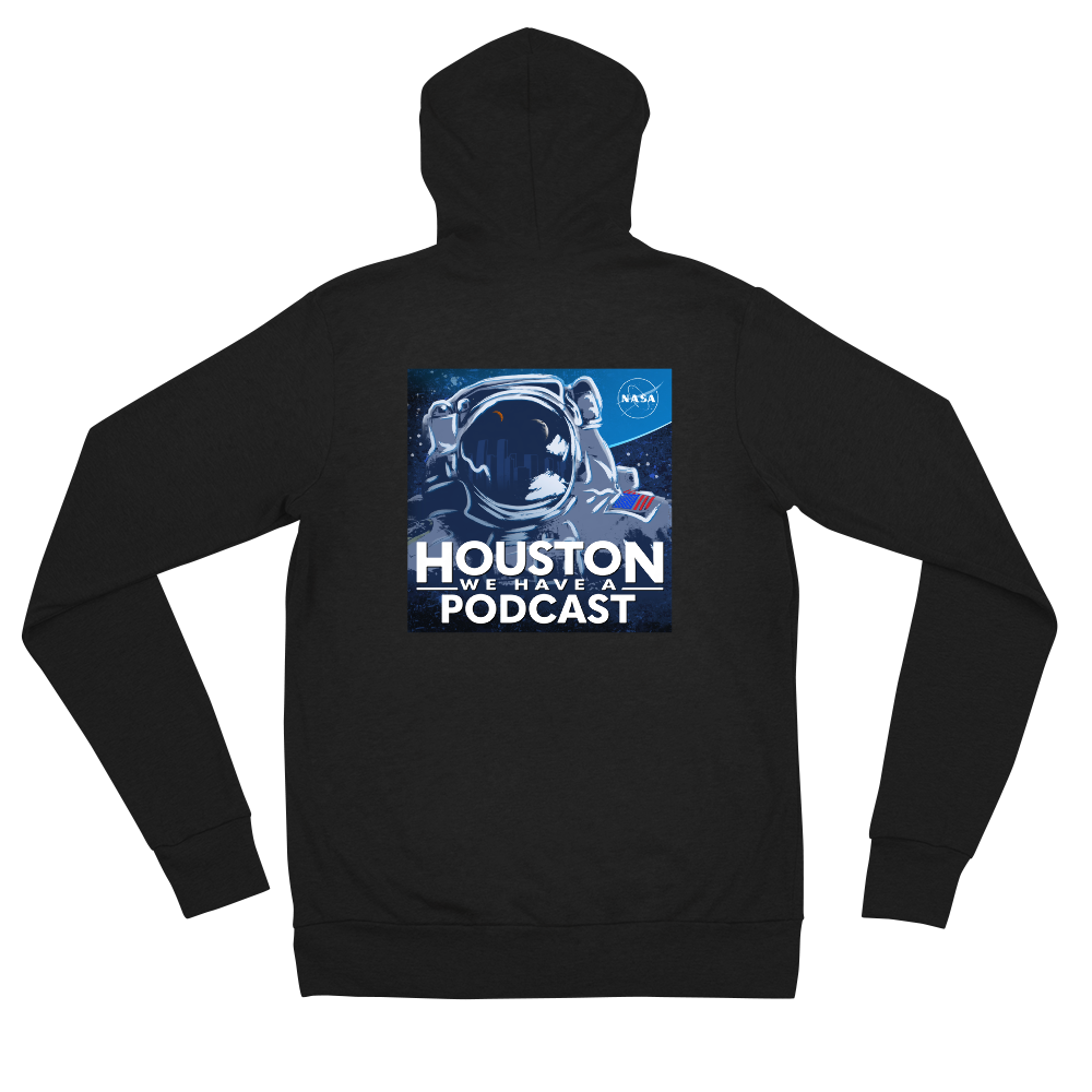 Houston We Have a Podcast Unisex Zip Hoodie