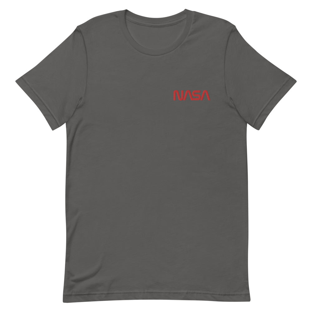 NASA Worm Embroidered Unisex T-Shirt