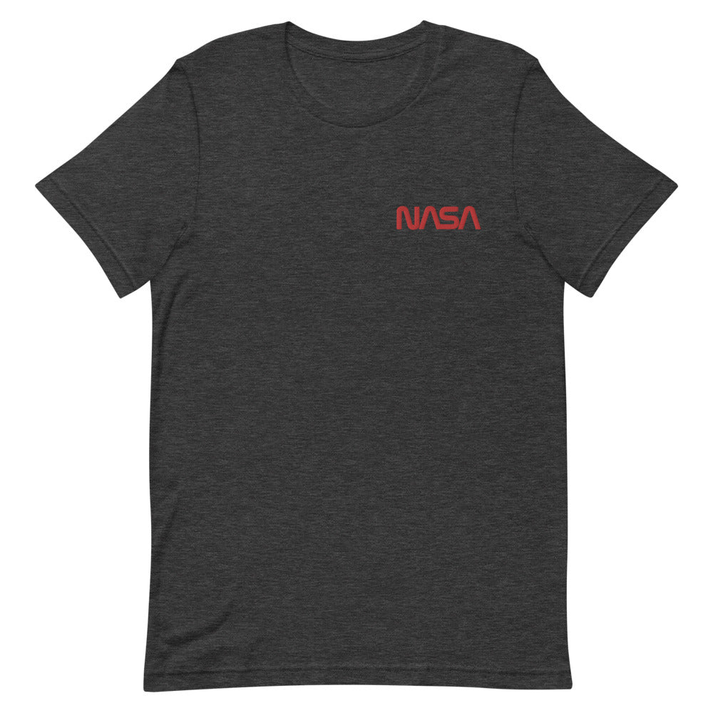 NASA Worm Embroidered Unisex T-Shirt