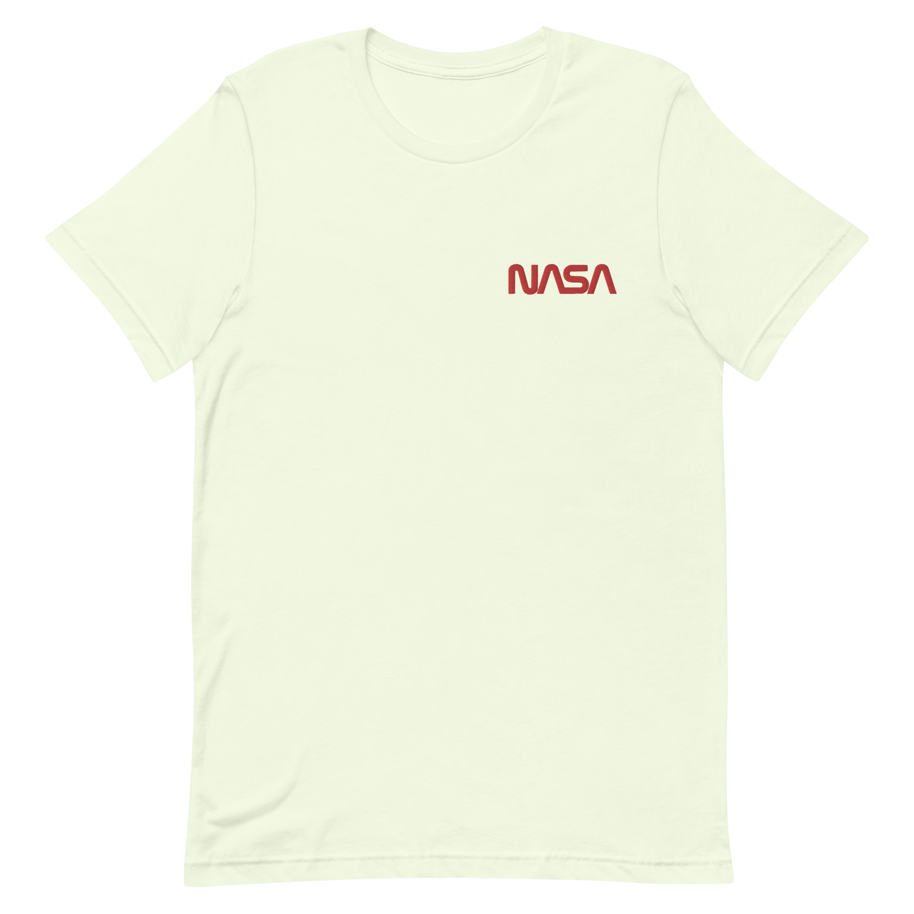 NASA Worm Embroidered Unisex T-Shirt