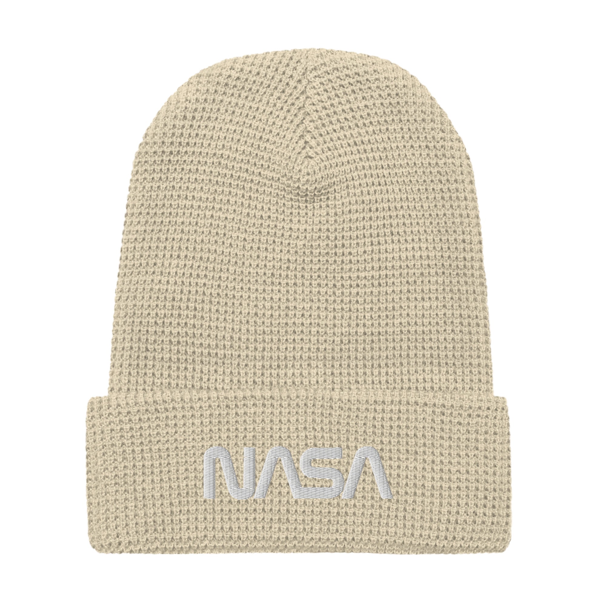 NASA Worm Richardson Waffle Cuffed Beanie