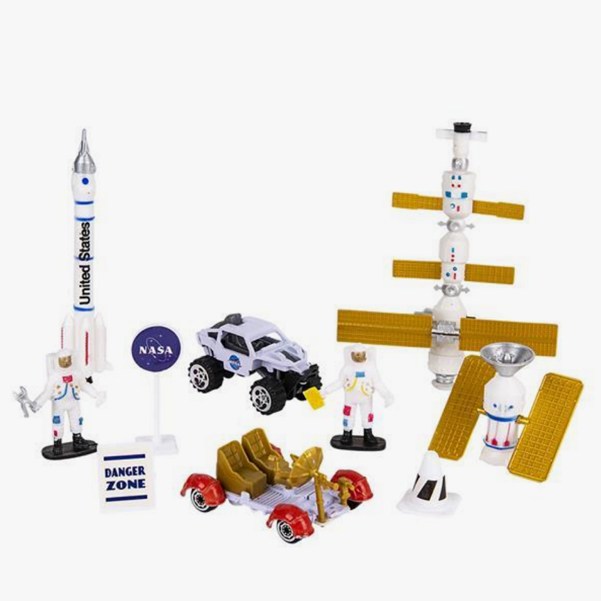 10 piece Space Adventure Playset