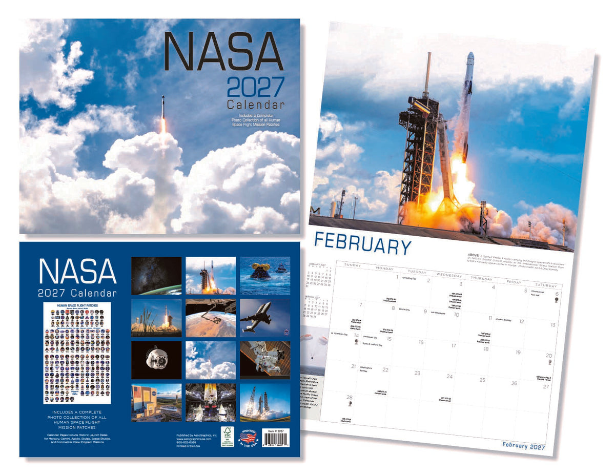 2027 NASA Calendar