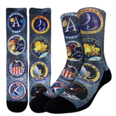 Apollo Missions Patch Socks