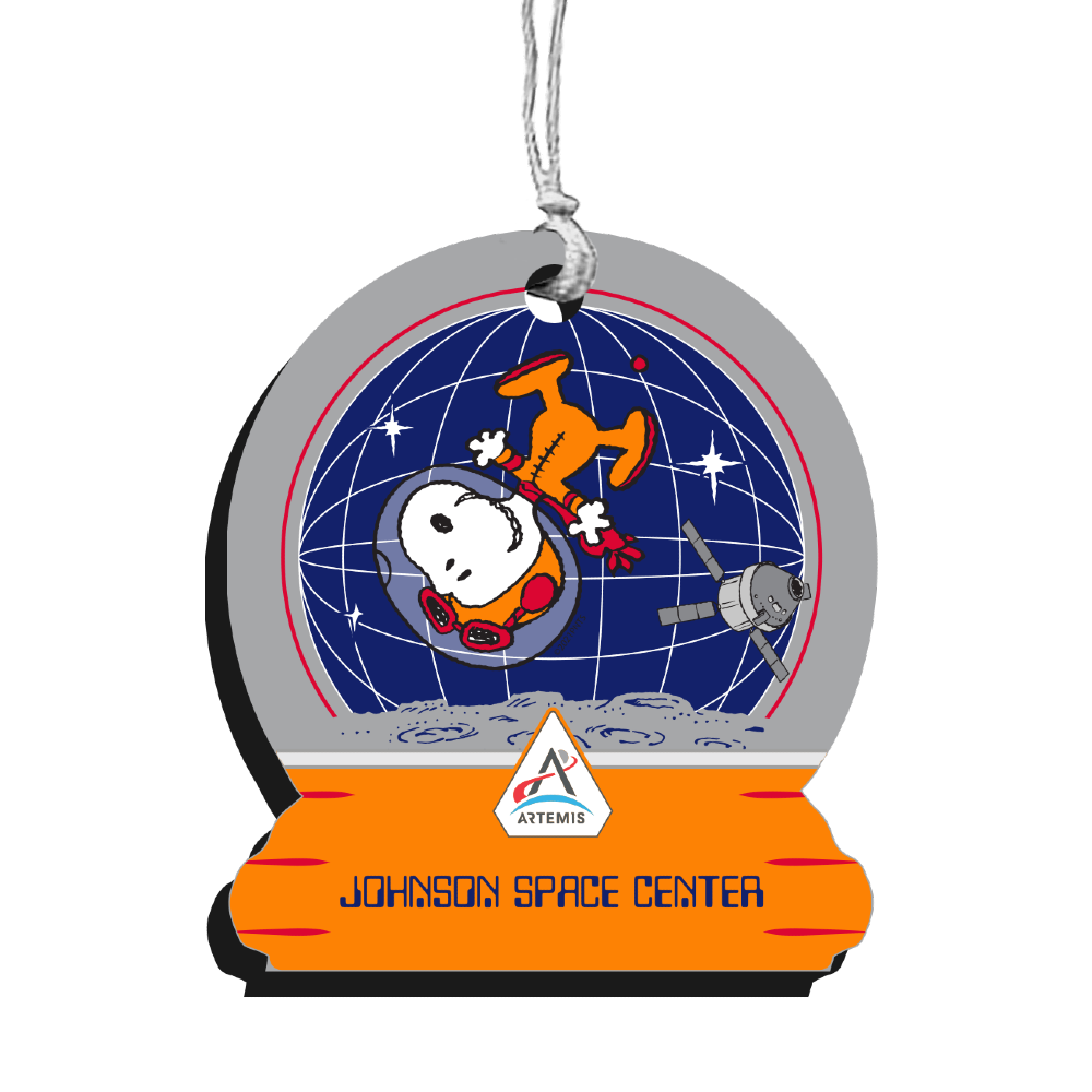 Snoopy Artemis Gravity Ornament