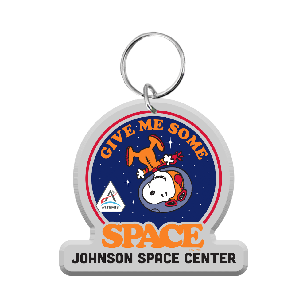 Snoopy Give Me Space Keychain